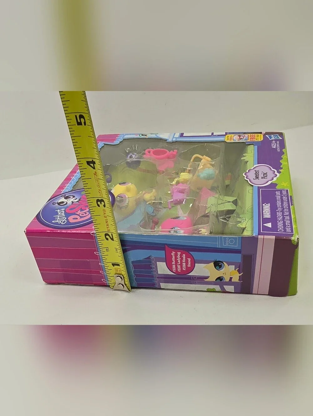 Littlest Pet Shop Sweetest Picnic 3288 Koala Friend 3286 Butterfly 3287 Ladybug